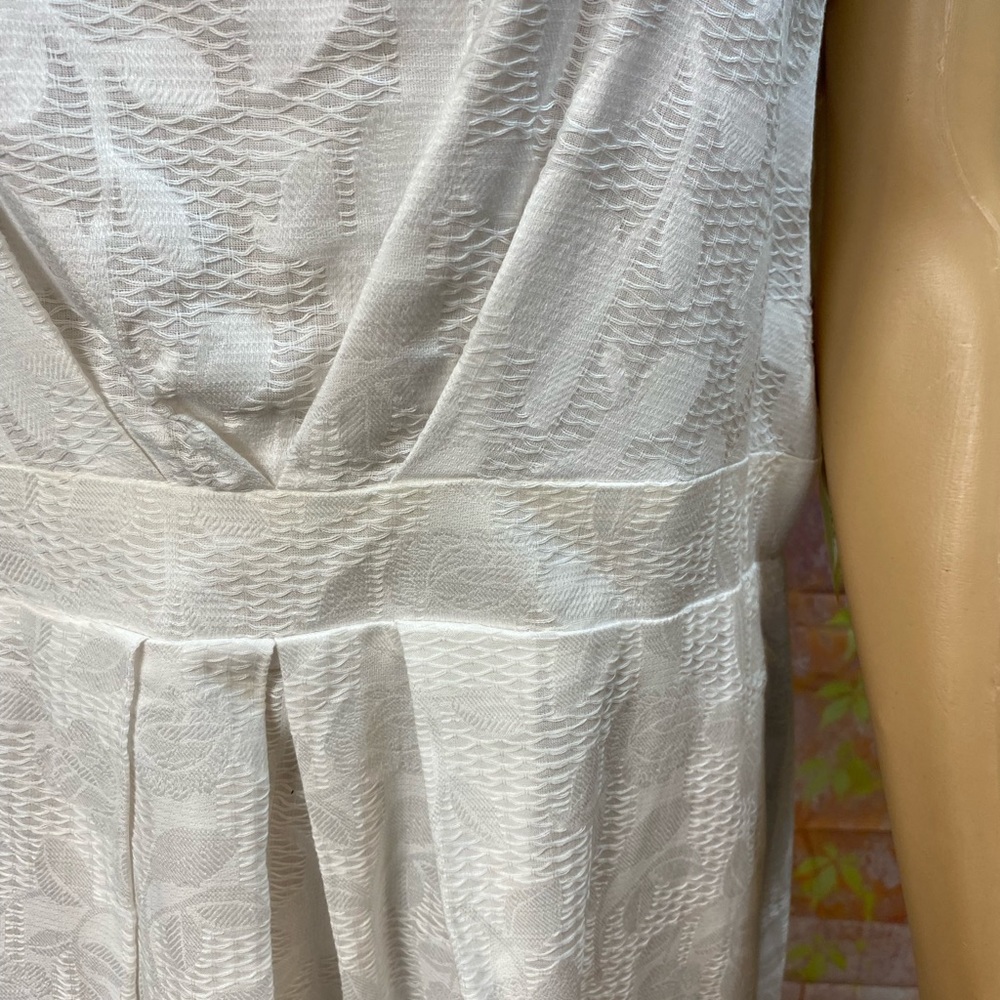Danny & Nicole Textured Cotton Dress - Picture 3 of 12
